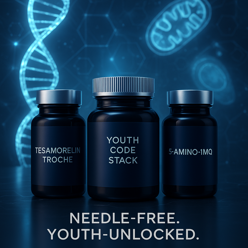 Anabolismo sin aguja: tesamorelin, SLUPP-332 y 5-amino-1MQ
